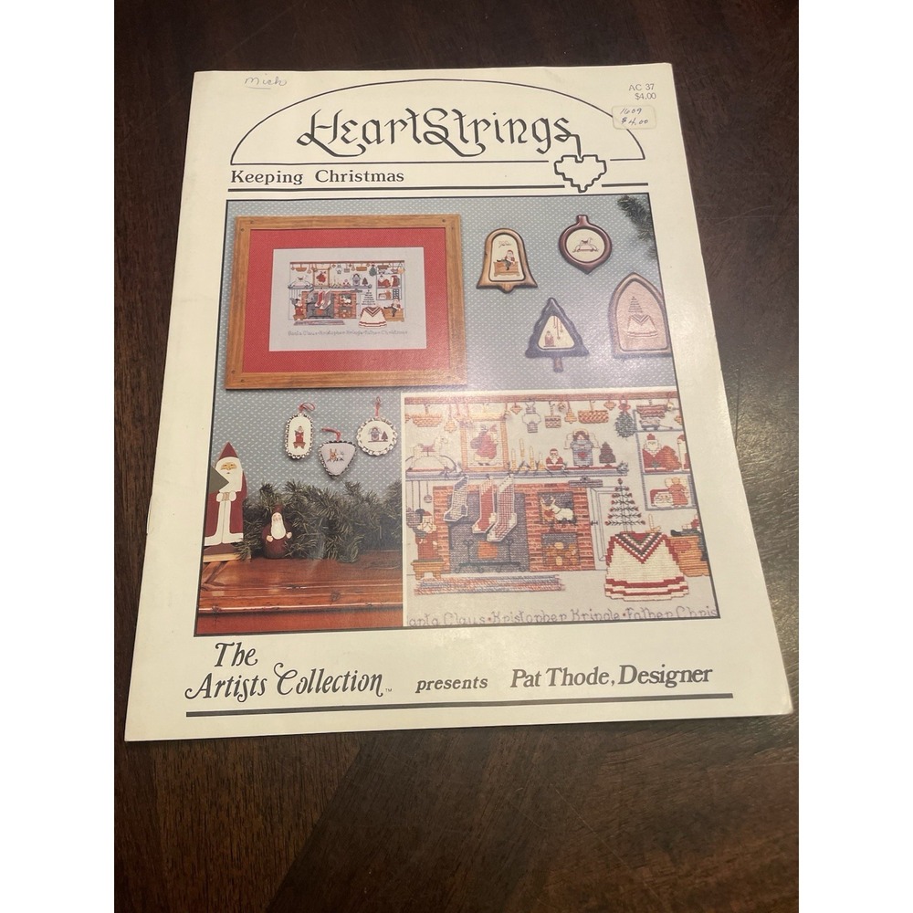 Heartstrings Keeping Christmas Cross Stitch Pat Thode The Artists Collection AC